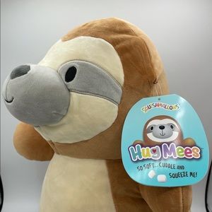 sloth hug me squishmallow